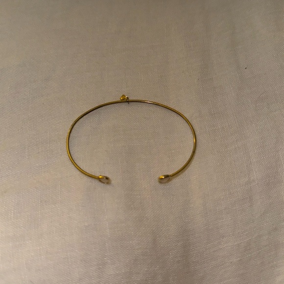 Tai Jewelry Rose Quartz ASSYMETRICAL Bangle - Picture 3 of 4